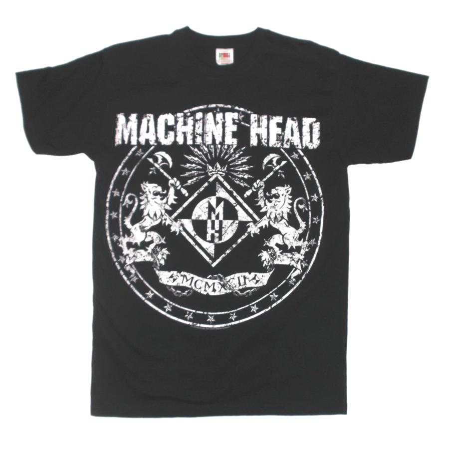 マシーンヘッド マシーン ヘッド Tシャツ Machine Head 正規品 Crest ロックTシャツ