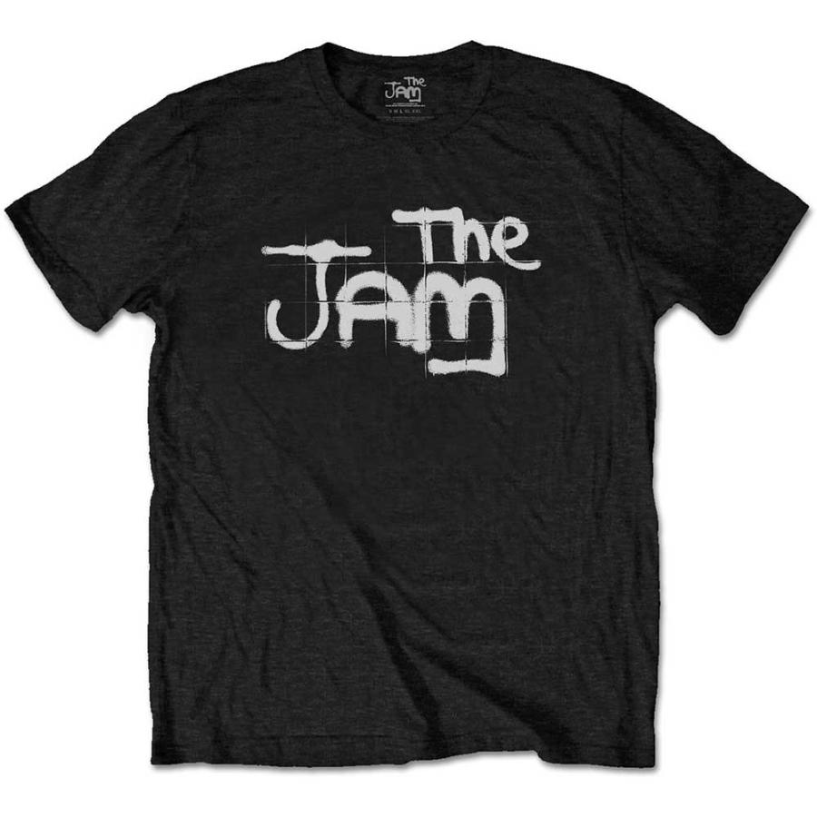 ROCK OFF ザ・ジャム Tシャツ The JAM ロゴ 黒 正規品 Paul Weller