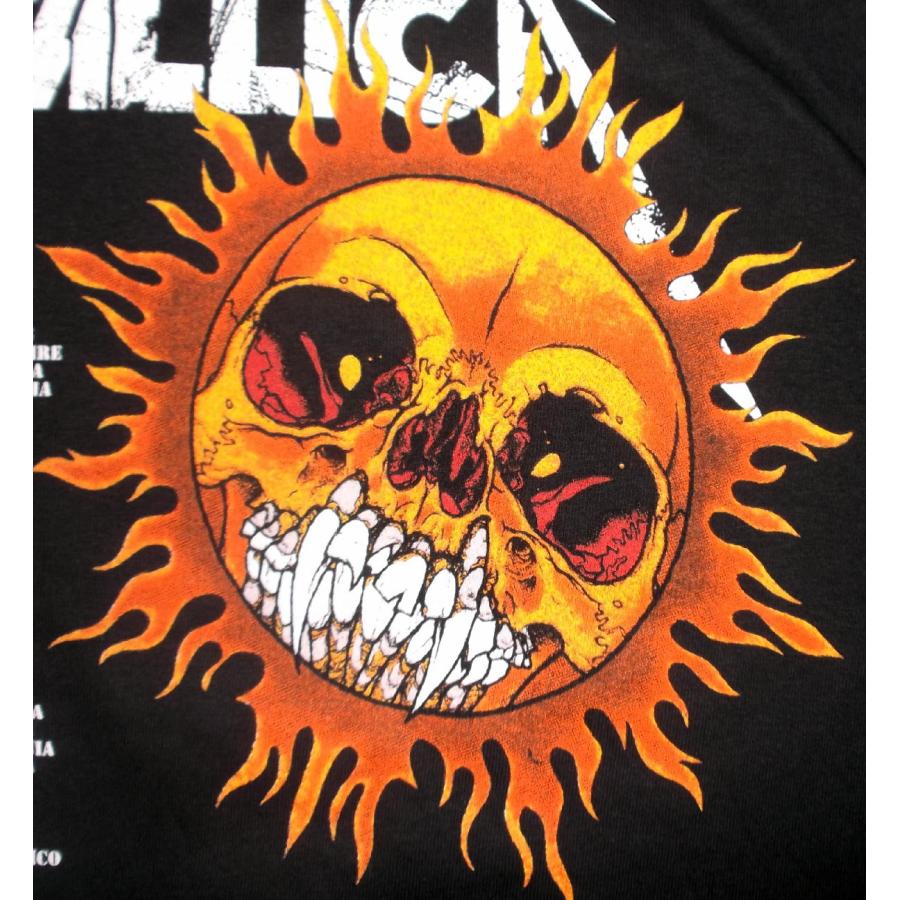 METALLICA（メタリカ） Tシャツ METALLICA FLAMING SKULL TOUR '94