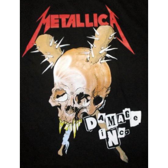 METALLICA（メタリカ） Tシャツ METALLICA DAMAGE - INC 正規品