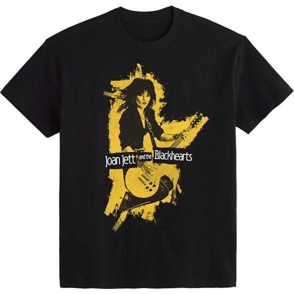 ジョーン ジェット Tシャツ Joan Jett YELLOW ROCK 正規品 ロックT
