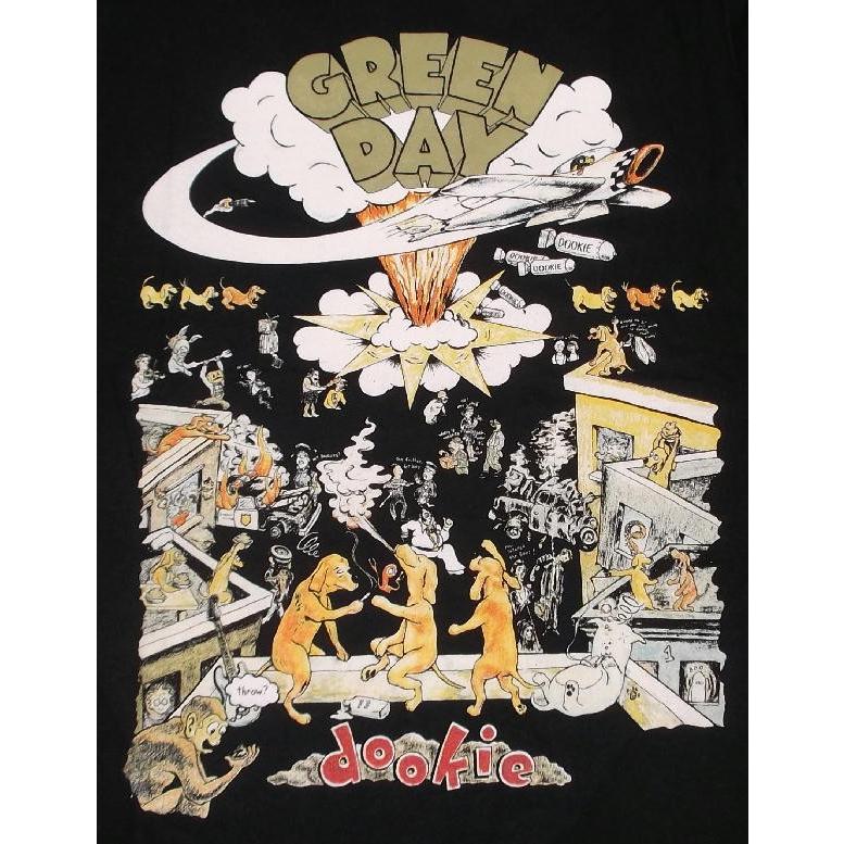 Greenday dookie tour Tシャツ XL Green Day T Shirt 1994 Tour Dookie New Official Vintage Mens
