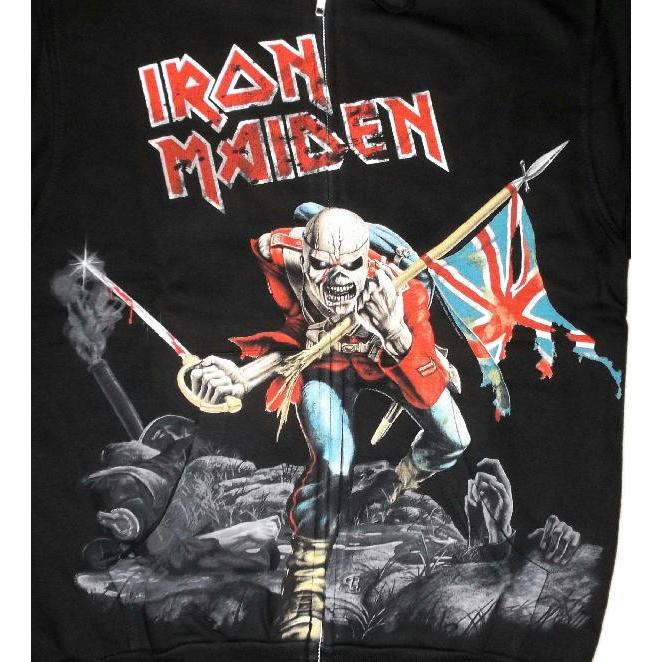 アイアン メイデン Zip パーカ Iron Maiden Trooper 正規品 アイアン メイデン Zip パーカ Iron Maiden Trooper 正規品