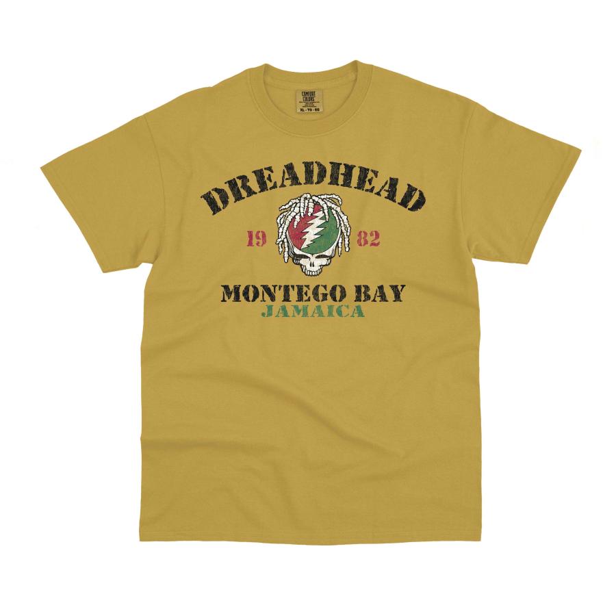 グレイトフル デッド Tシャツ Grateful Dead Montego Bay 正規品 マスタード ロックTシャツ バンドTシャツ | Grateful Dead | 06
