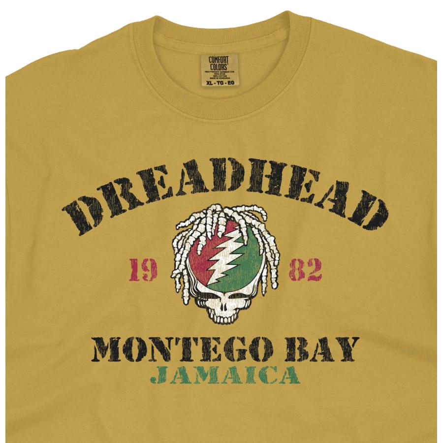 グレイトフル デッド Tシャツ Grateful Dead Montego Bay 正規品 マスタード ロックTシャツ バンドTシャツ | Grateful Dead | 05