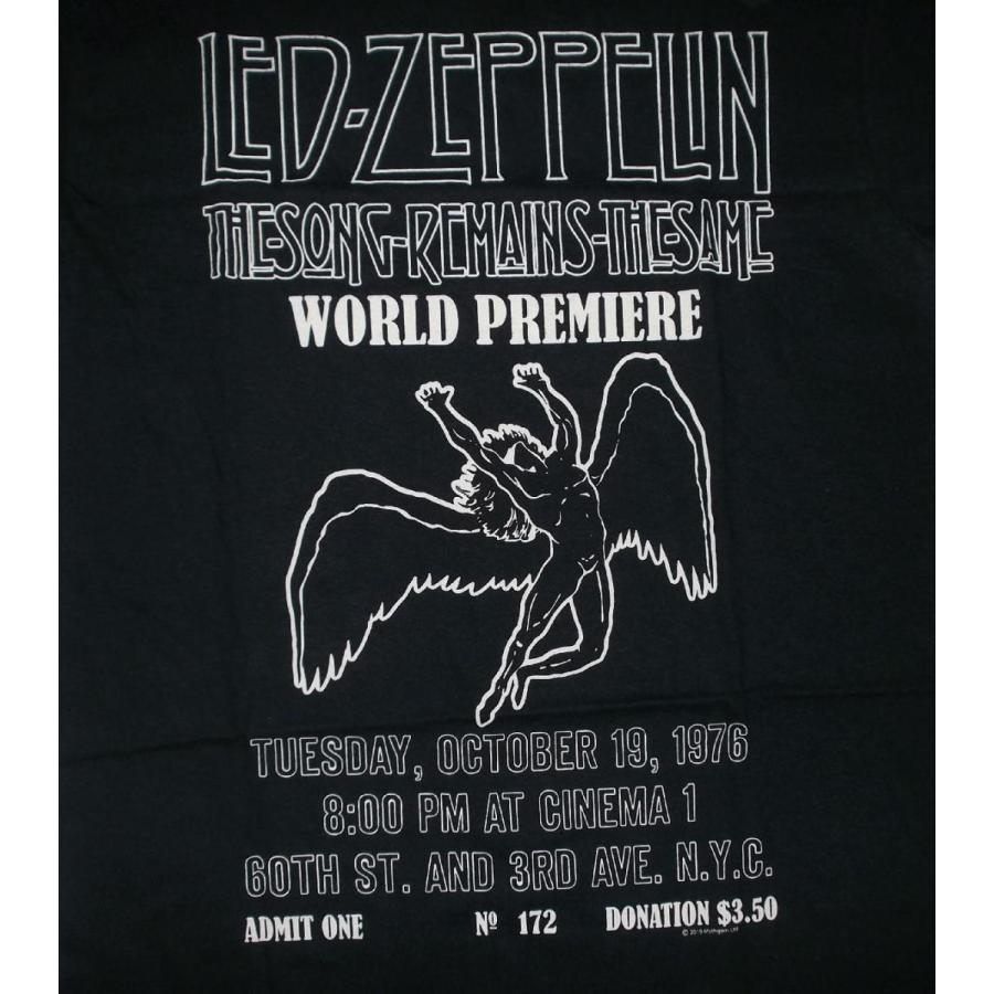 ROCK OFF レッド ツェッペリン Tシャツ Led Zeppelin WORLD PREMIER