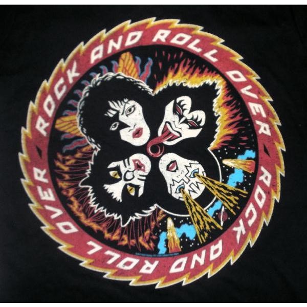 キッス Tシャツ KISS 地獄のロックファイアー 正規品 ROCK AND ROLL
