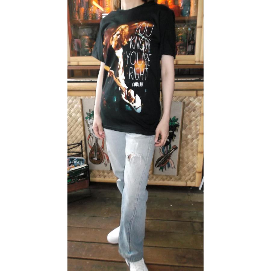 カート コバーン Tシャツ Kurt Cobain You Know You're Right カート コバーン Tシャツ Kurt Cobain You Know You're Right