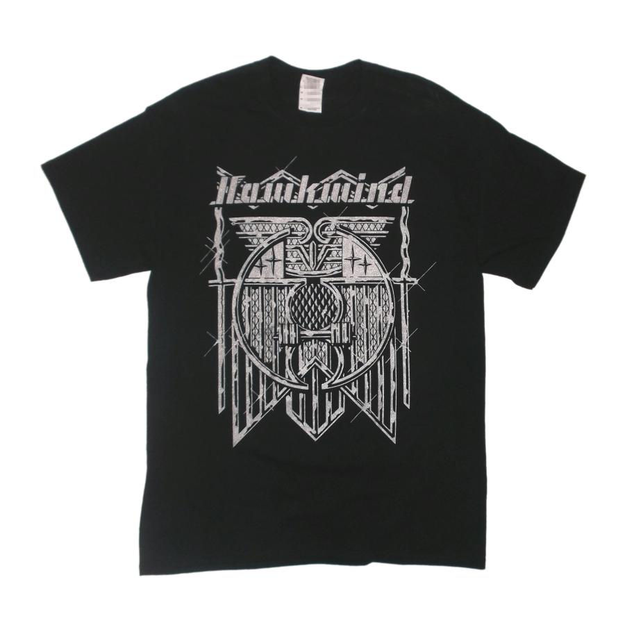 ヴィンテージ　HAWKWIND 1985UK TOUR Tシャツ　スミ黒￼ ホークウインド Tシャツ Hawkwind Doremi 正規品 ロックTシャツ バンド