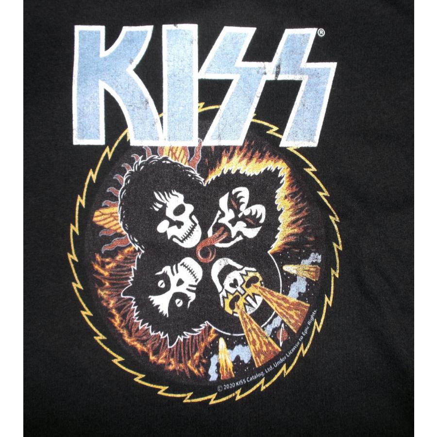 キッス キッズ Tシャツ KISS 地獄のロックファイアー 正規品 ROCK AND