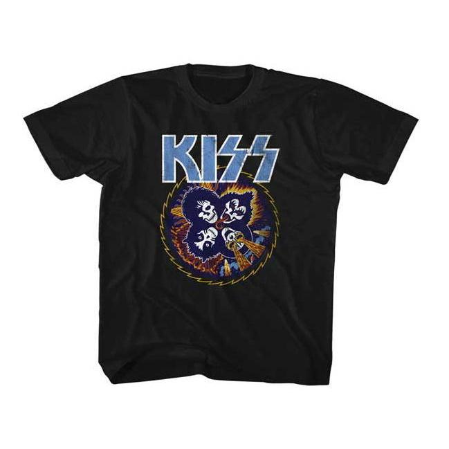 キッス キッズ Tシャツ KISS 地獄のロックファイアー 正規品 ROCK AND