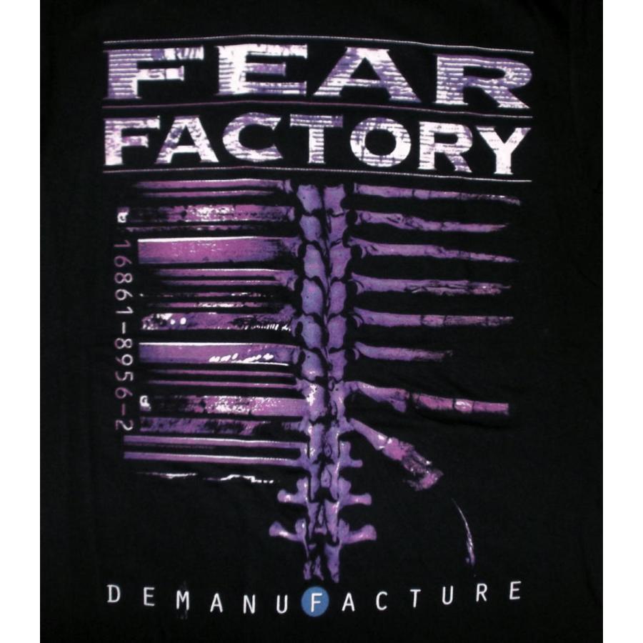 フィア ファクトリー Ｔシャツ FEAR FACTORY DEMANUFACTURE 正規品 ロックTシャツ バンドTシャツ｜mumbles｜02