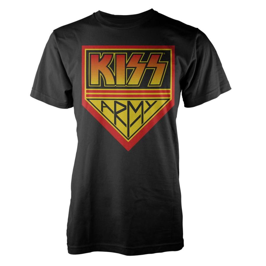 KISS ARMY Tシャツ キッス 楽天市場】ロックTシャツ バンドTシャツ KISS キッス ARMY