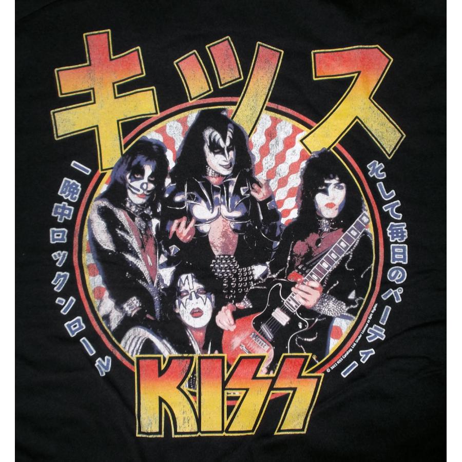 キッス Tシャツ KISS Rock and Roll All Nite JAPANESE 正規品 ロックT