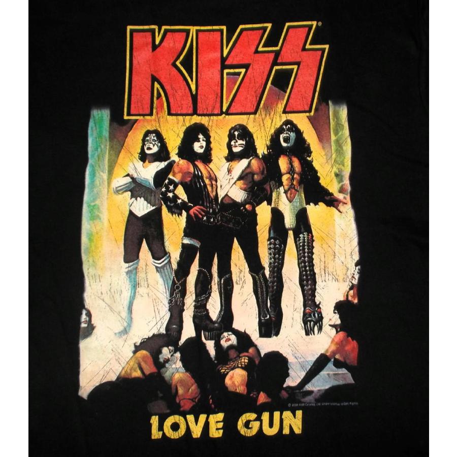 キッス Tシャツ KISS Love Gun 正規品 : マンブルズ バンドTシャツ