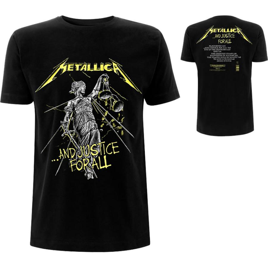 メタリカ Tシャツ METALLICA And Justice 正規品 ロックTシャツ バンド