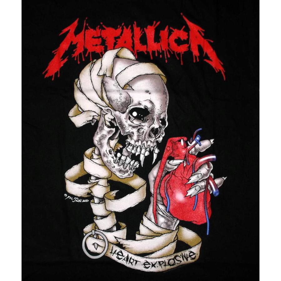 METALLICA（メタリカ） Tシャツ METALLICA HEART EXPLOSIVE 正規品