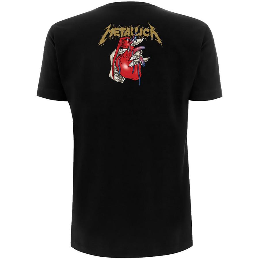 メタリカ Tシャツ METALLICA HEART EXPLOSIVE 正規品 ロックT メタリカ Tシャツ METALLICA HEART EXPLOSIVE 正規品 ロックT