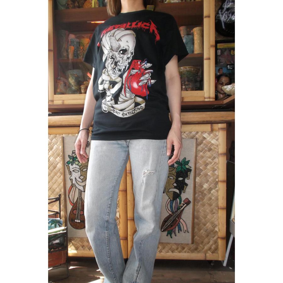 METALLICA（メタリカ） Tシャツ METALLICA HEART EXPLOSIVE 正規品