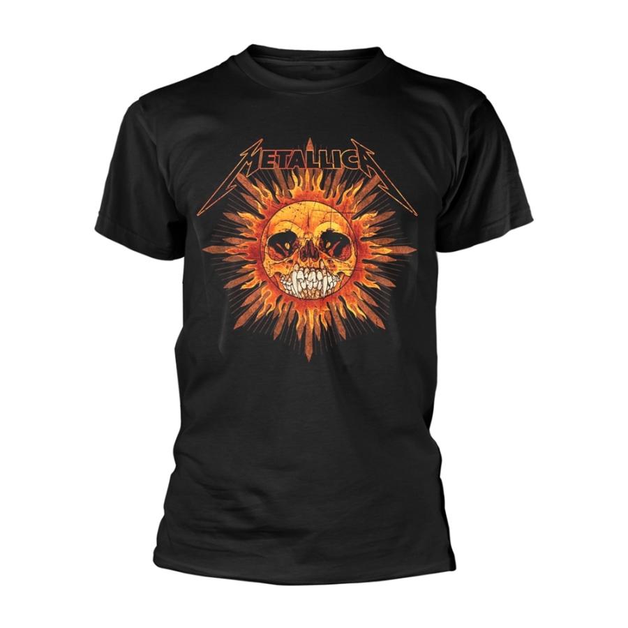 METALLICA（メタリカ） Tシャツ METALLICA Pushead Sun 正規品 ロックT