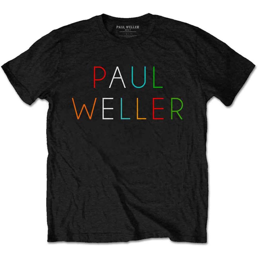 ROCK OFF ポール ウェラー Tシャツ Paul Weller Multicolour Logo 正規