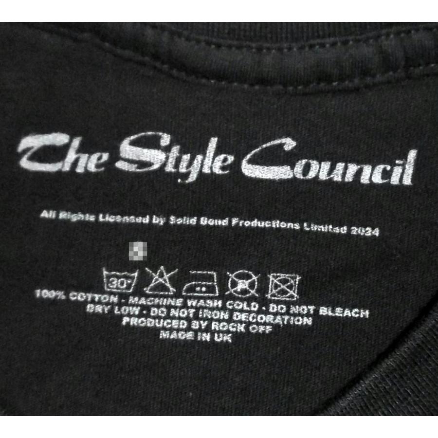 スタイル カウンシル Tシャツ THE STYLE COUNCIL STACKED LOGO 正規品 ロックTシャツ｜mumbles｜03