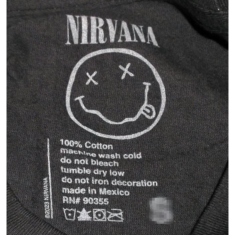 NIRVANA（ニルヴァーナ） Tシャツ NIRVANA SPLIT SMILE 正規品 ロックT