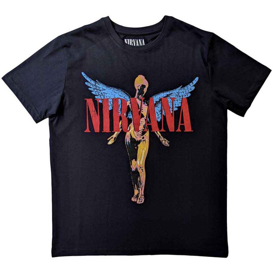 ニルバーナ Tシャツ NIRVANA Angelic In Utero 正規品 ニルヴァーナ | NIRVANA | 08