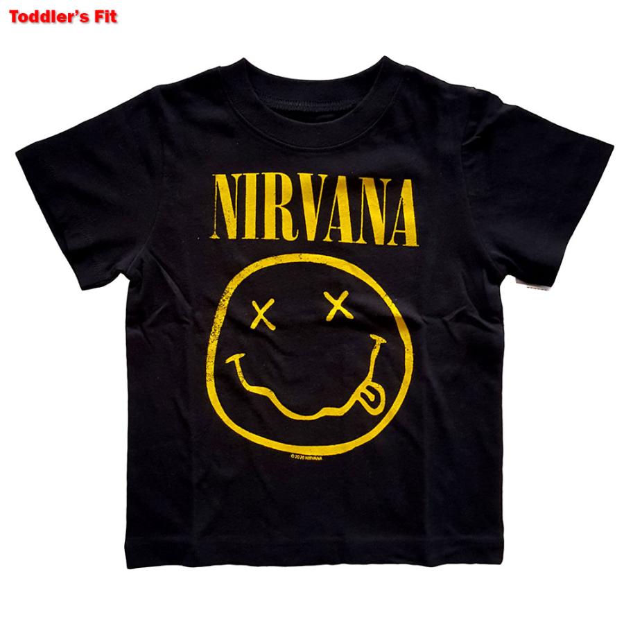 ニルヴァーナ キッズ Tシャツ NIRVANA SMILE (UK) 正規品 Kids ロックT