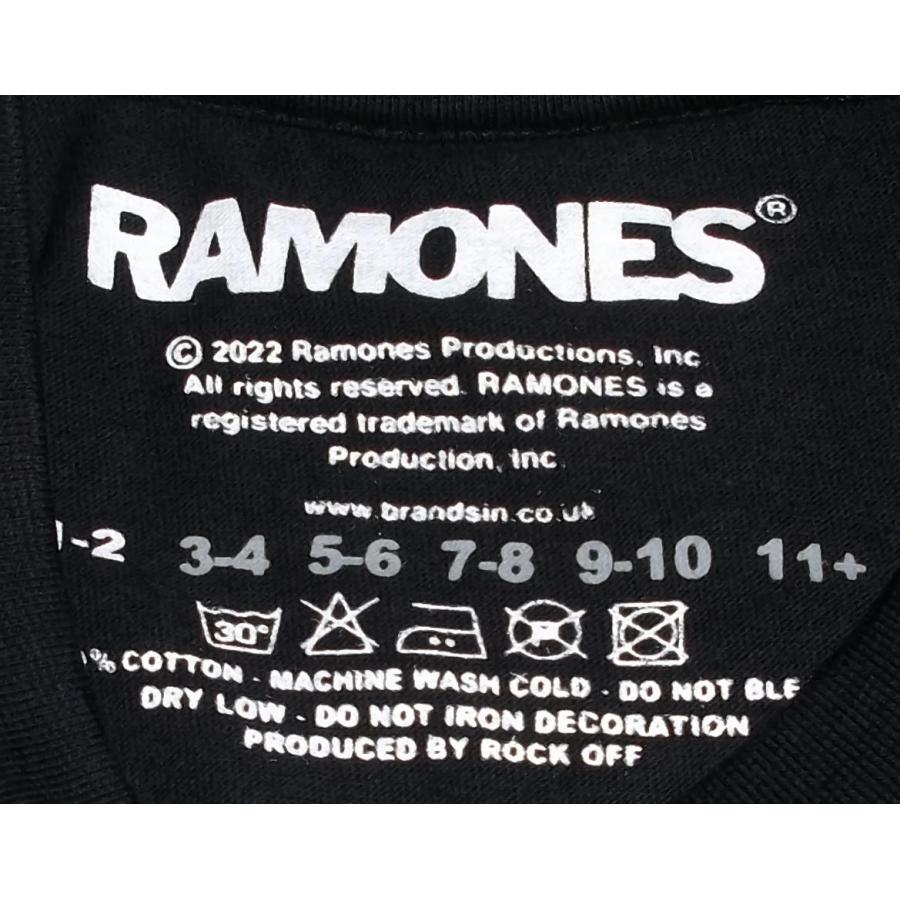 ラモーンズ キッズ Tシャツ RAMONES EAGLE ロゴ 正規品 子供服