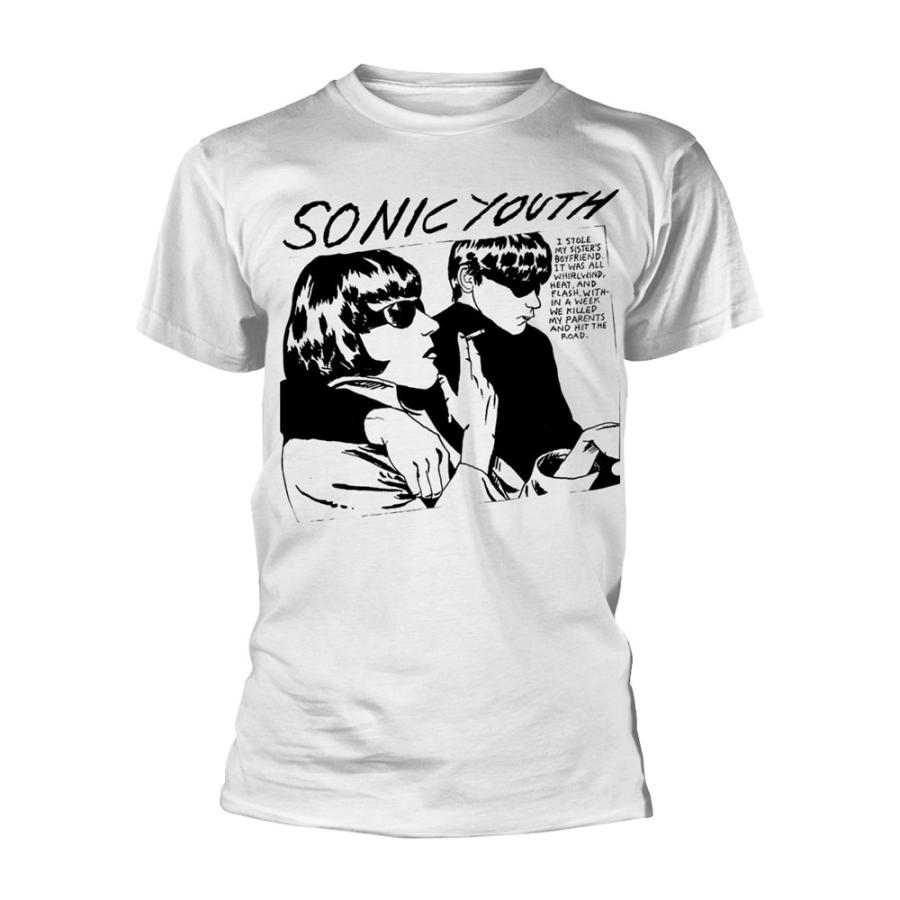 sonic youth ソニック ユース Tシャツ 白 Sonic Youth GOO 正規品