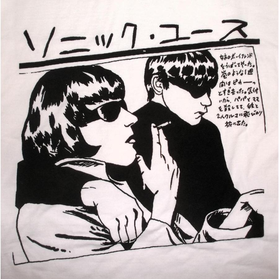 sonic youth ソニック ユース Tシャツ Sonic Youth JAPANESE GOO 正規
