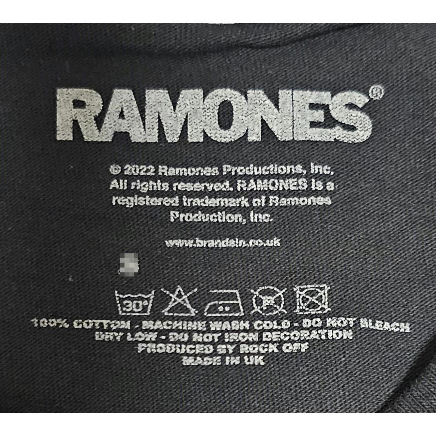 ROCK OFF ラモーンズ Tシャツ RAMONES East Village 黒 正規品 ロックT
