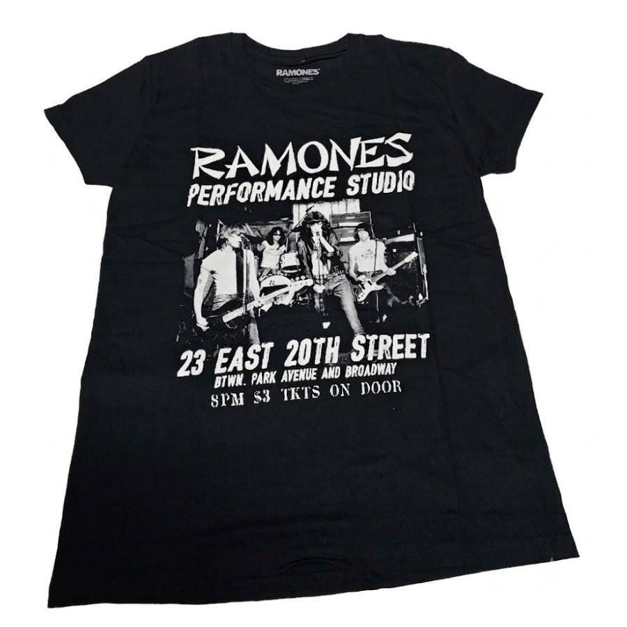 ROCK OFF ラモーンズ Tシャツ RAMONES East Village 黒 正規品 ロックT