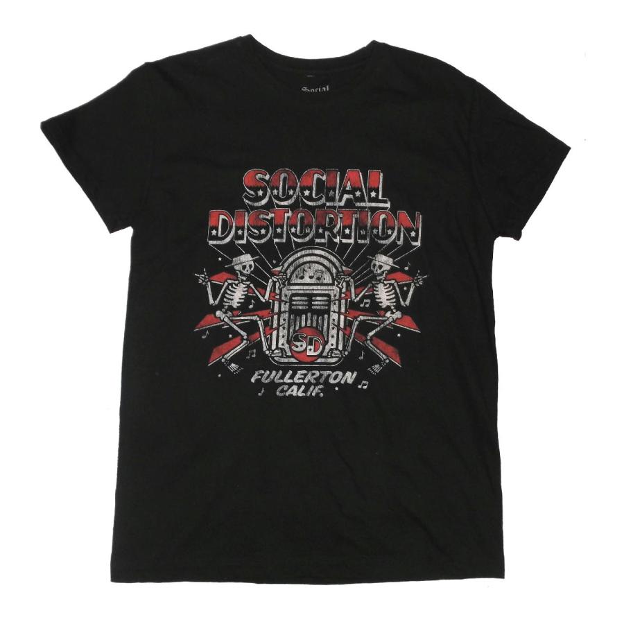 90S VINTAGE TEE Social Distortion 1945 Artwork Print Tee Cygnus XL