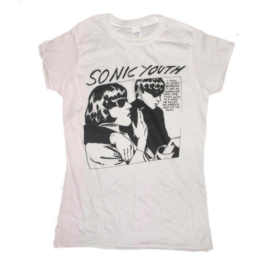 sonic youth ソニック ユース Lady's Tシャツ Sonic Youth GOO 正規品