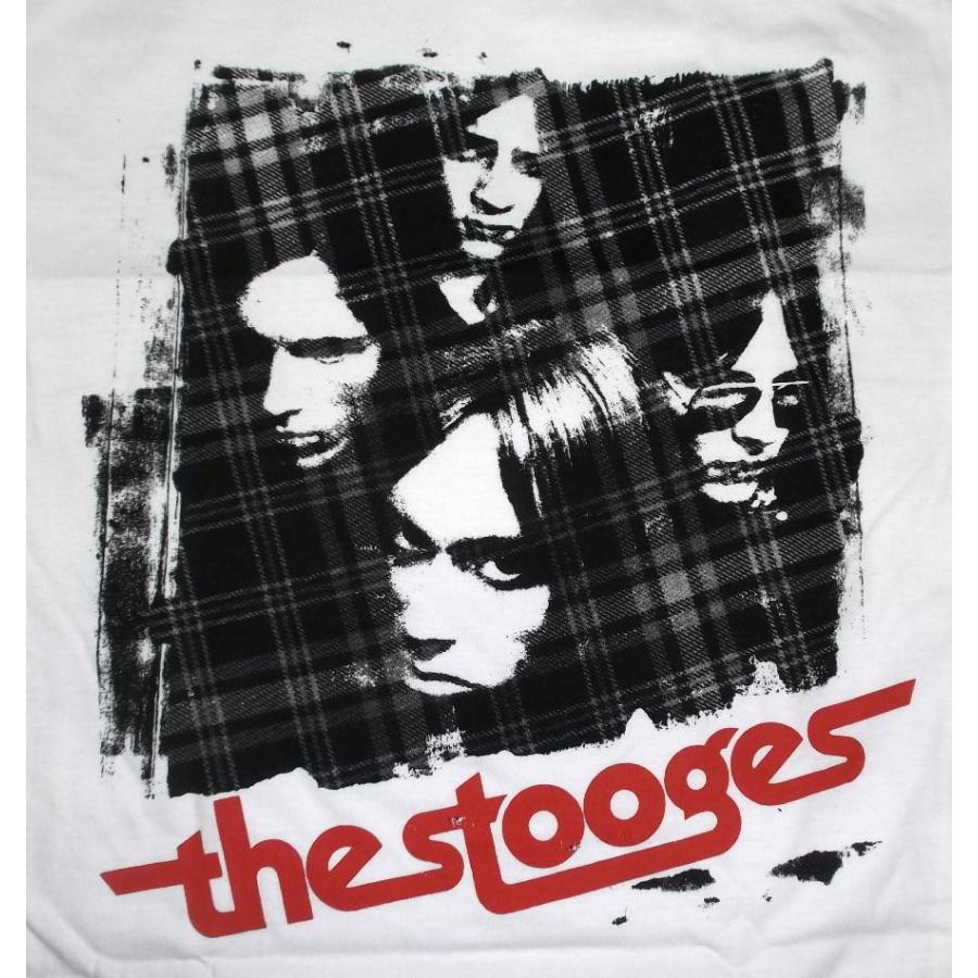 イギー アンド ザ・ストゥージス Tシャツ FACE 白 Iggy Pop & The Stooges 正規品｜mumbles