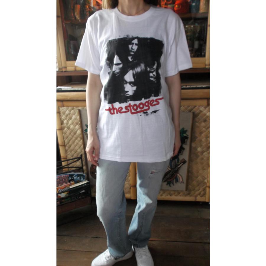 イギー アンド ザ・ストゥージス Tシャツ FACE 白 Iggy Pop イギー アンド ザ・ストゥージス Tシャツ FACE 白 Iggy Pop