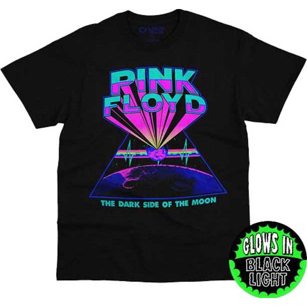 ピンク フロイド Tシャツ PINK FLOYD DARK SIDE BLACKLIGHT 正規