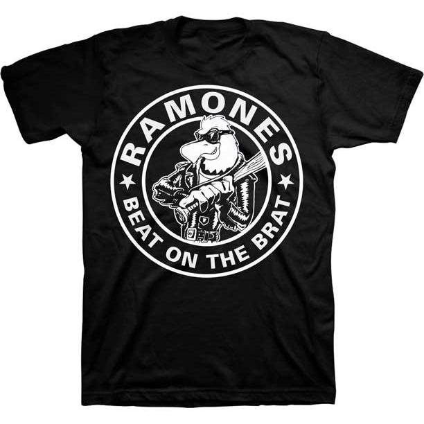 ラモーンズ　シャツramones beat on  the brat Ｔシャツ ラモーンズ Tシャツ RAMONES Beat On The Brat 正規品 ロックT