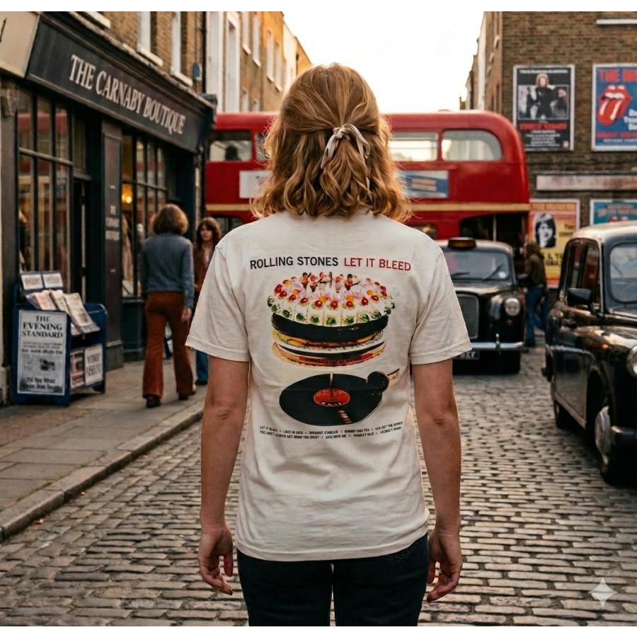 ローリング ストーンズ Tシャツ ROLLING STONES LET IT BLEED 69 正規