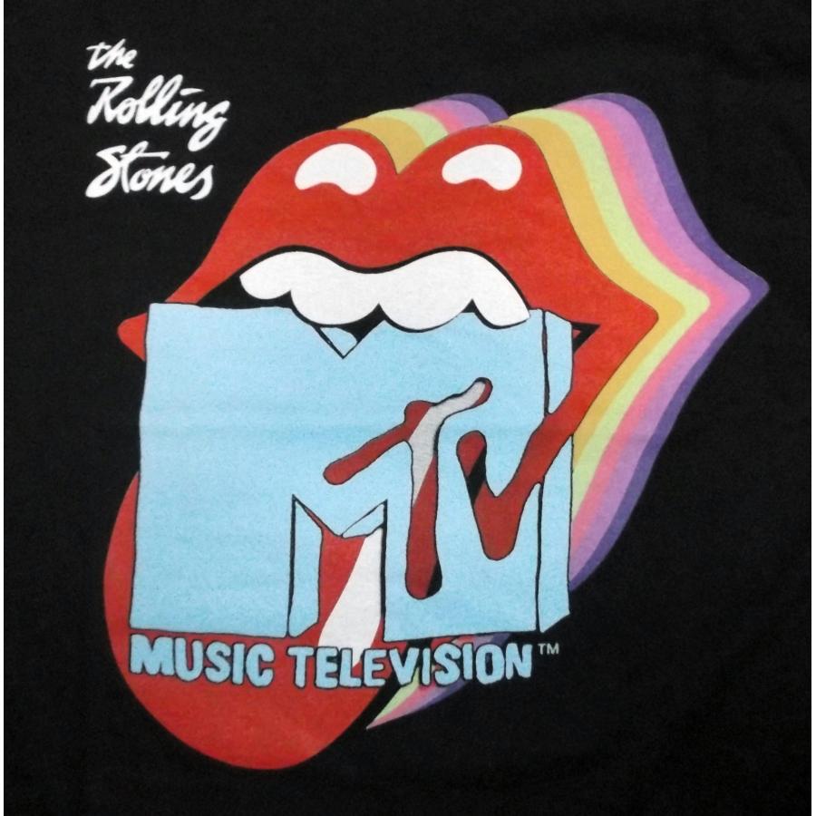 ローリング ストーンズ Tシャツ Rolling Stones MTV RAINBOW SHADOW
