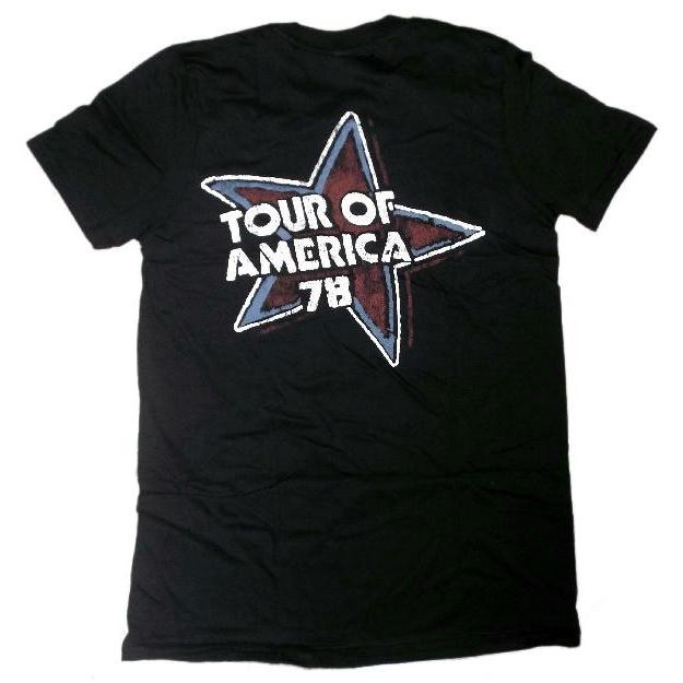 ローリング ストーンズ Tシャツ Rolling Stones 78 USツアー 黒 ローリング ストーンズ Tシャツ Rolling Stones 78 USツアー 黒