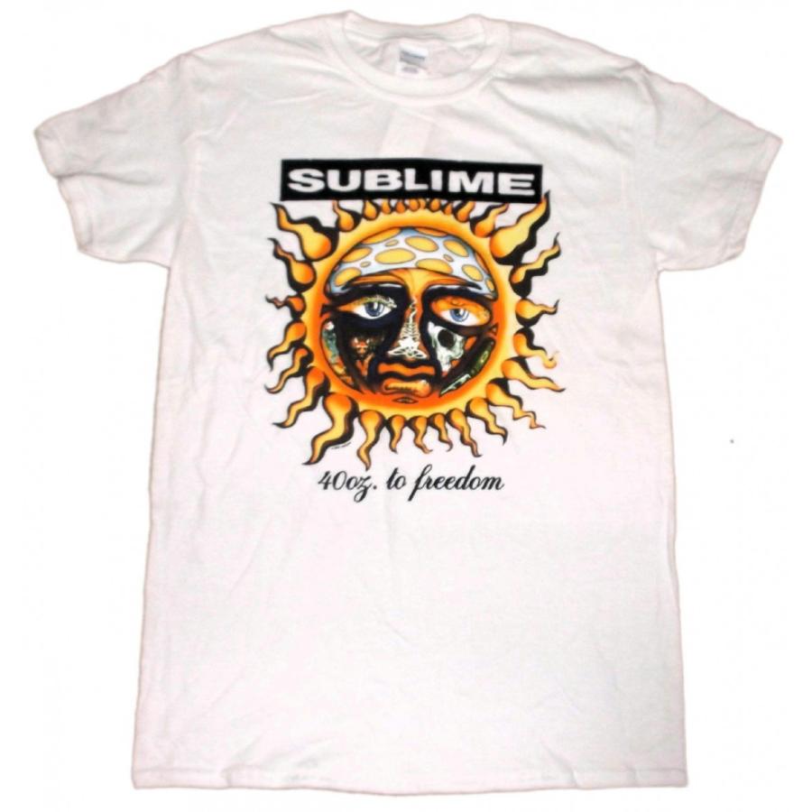 サブライム Tシャツ 白 SUBLIME 40OZ TO FREEDOM 正規品 ロックTシャツ バンドTシャツ｜mumbles｜02