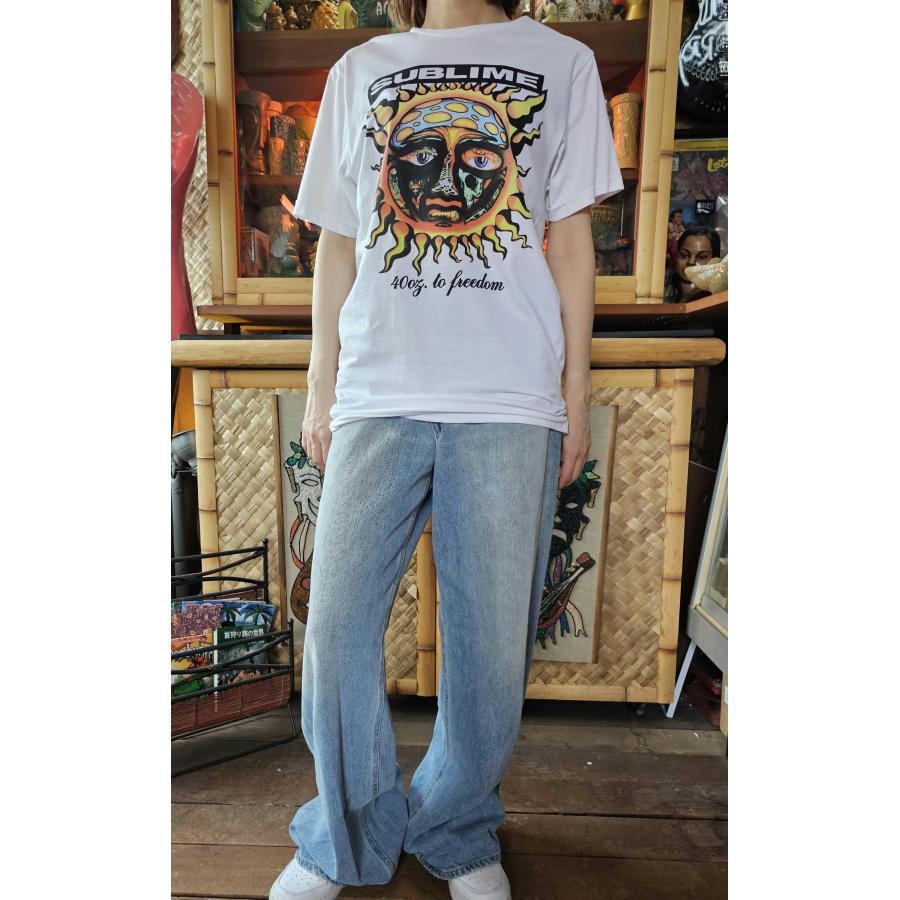 SUBLIME（サブライム） Tシャツ 白 SUBLIME 40OZ TO FREEDOM USA 正規
