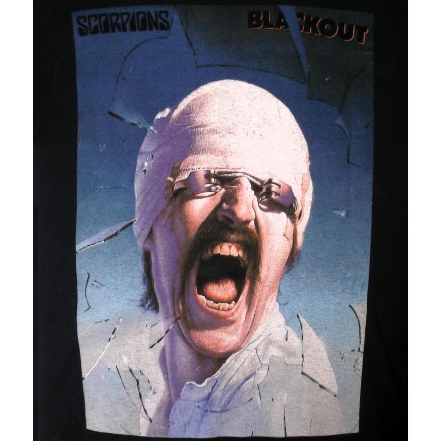 スコーピオンズ Tシャツ SCORPIONS Blackout 正規品 ロックTシャツ