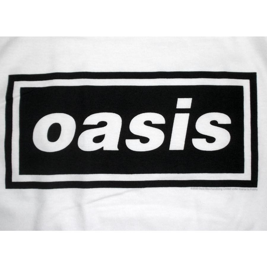 オアシス Tシャツ OASIS Decca Logo 正規品 白｜mumbles｜04