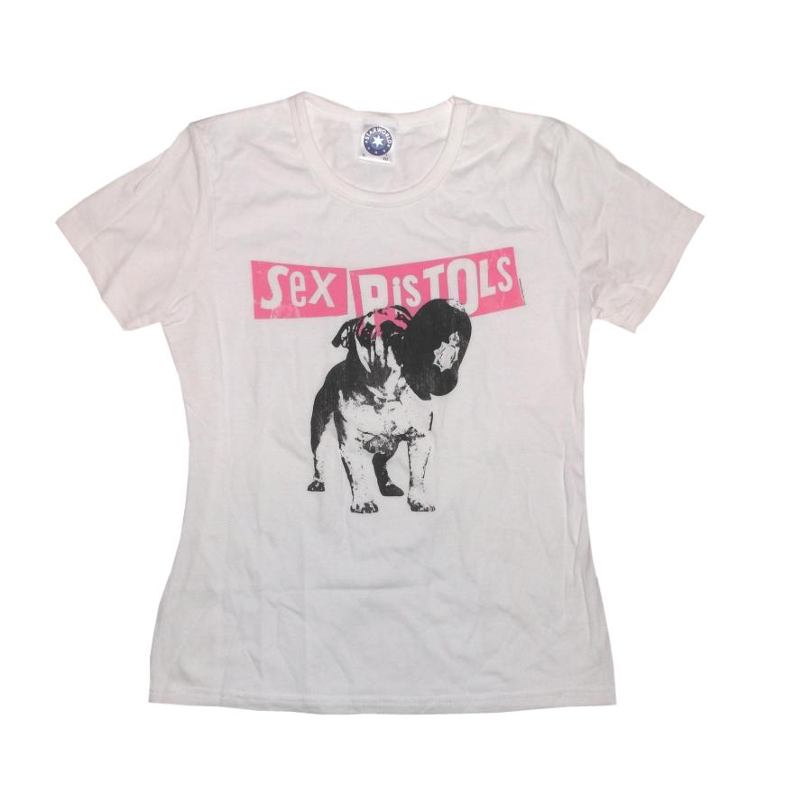 セックス ピストルズ Tシャツ Lady's 白 Sex Pistols Kiss This 正規品
