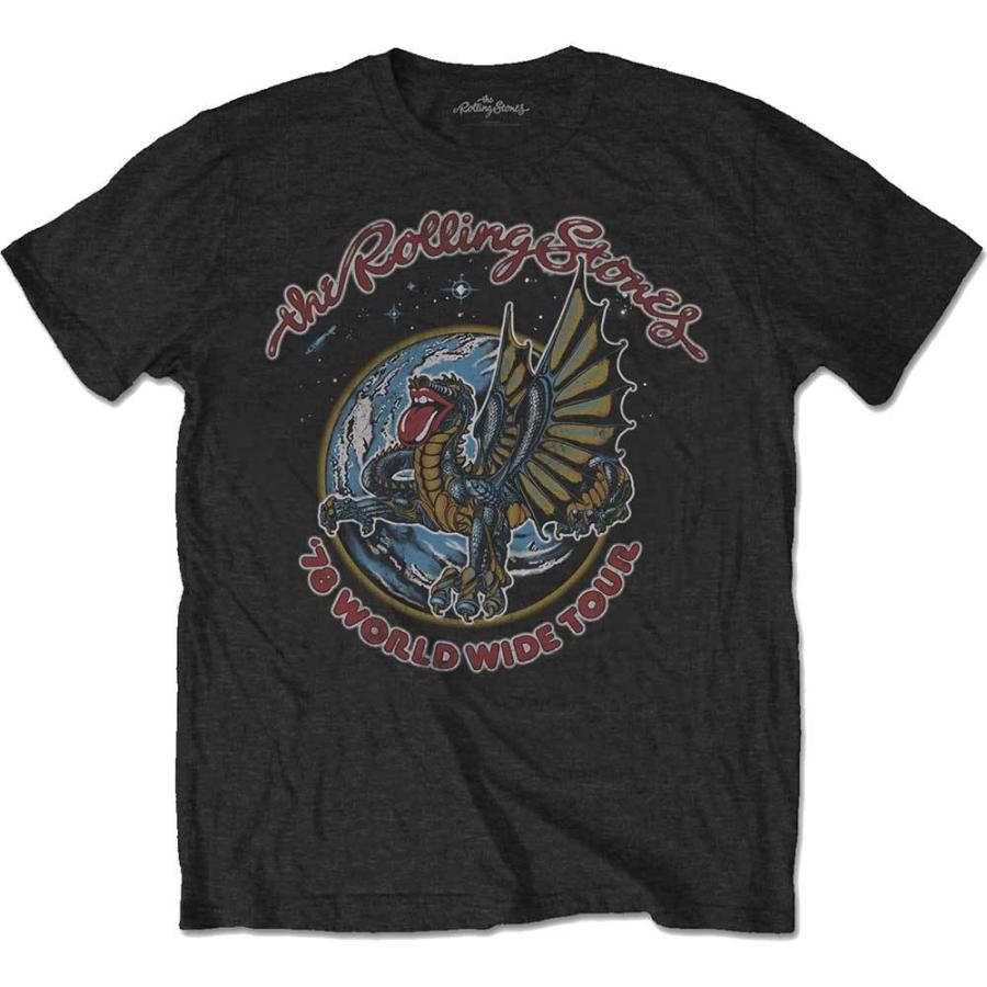 ローリング ストーンズ Tシャツ Rolling Stones Dragon 78ツアー 正規品 ロックTシャツ｜mumbles｜03