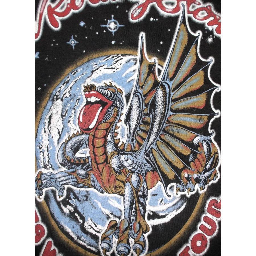 ローリング ストーンズ Tシャツ Rolling Stones Dragon 78ツアー 正規品 ロックTシャツ｜mumbles｜04